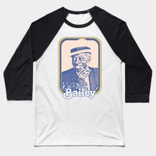 DeFord Bailey // Retro Style Country Artist Fan Design Baseball T-Shirt